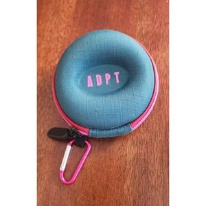 ADPT Riverstone‎ Watch Case For A Single Watch Teal Red Pink